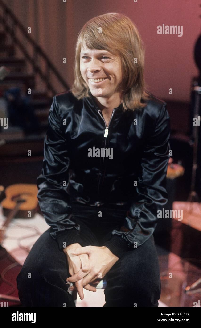 ABBA. Björn Ulvaeus 1976 Stock Photo