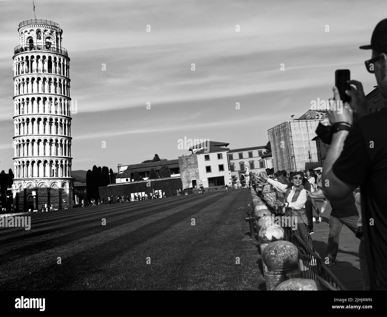 Tower Perspectives Stock Photo