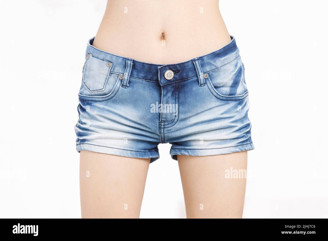 Diet and exercise, slim weight and healthy and beautiful female skin Stock Photo