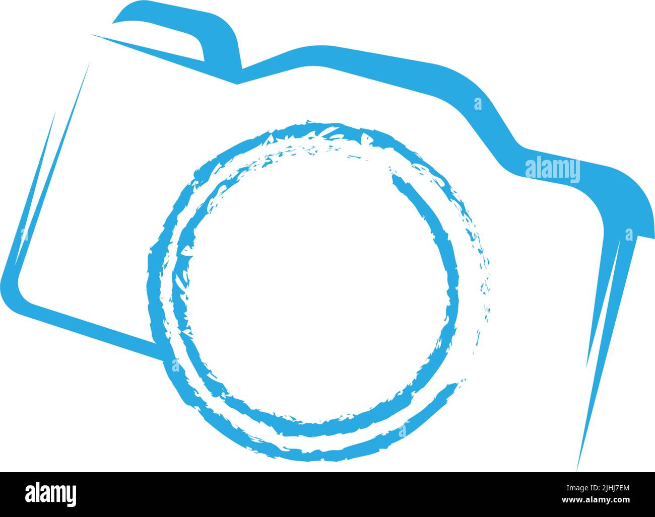 Camera icon logo design illustration template vector Stock Vector