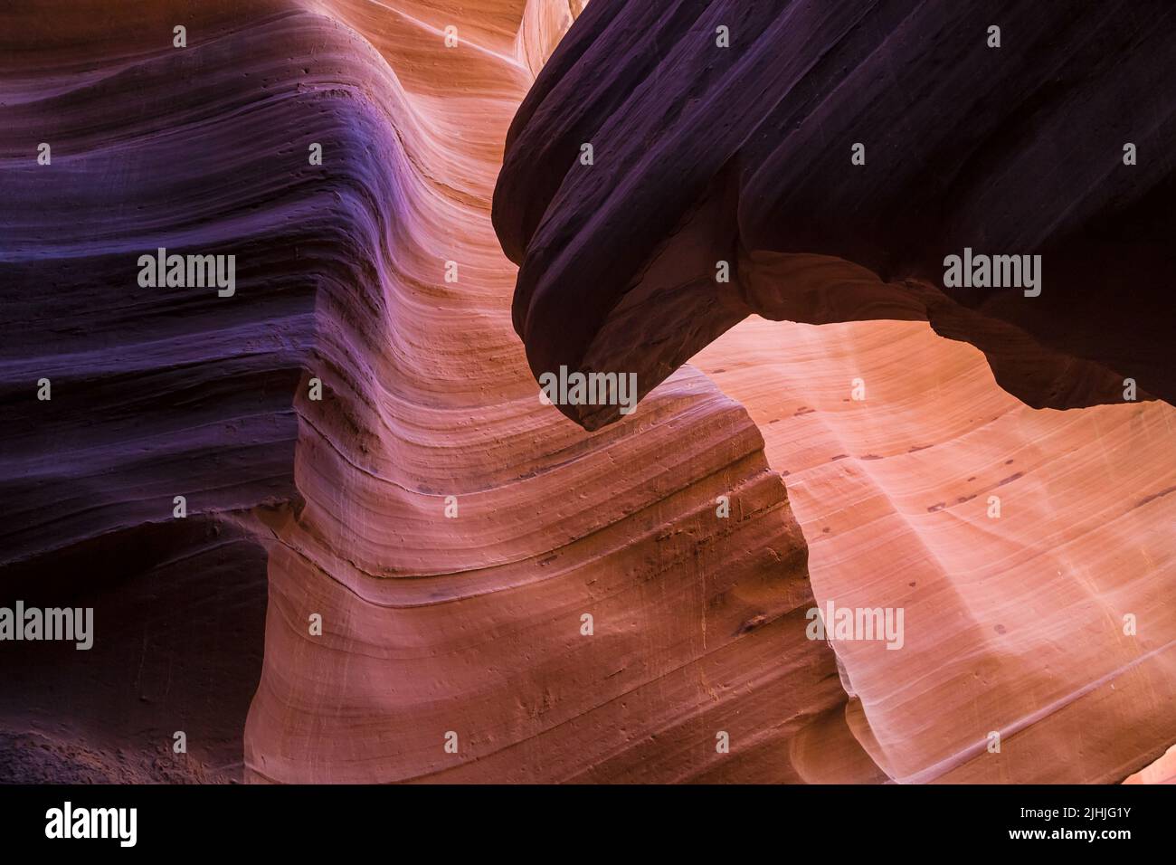 The Eagle of Lower Antelope Canyon, Arizona, United States. Stock Photo