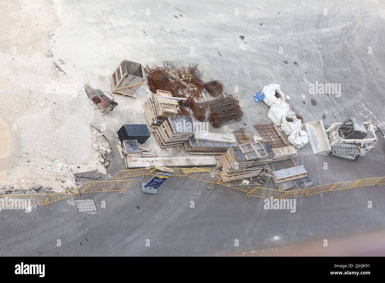 Construction site at nassau bahamas Stock Photo Alamy