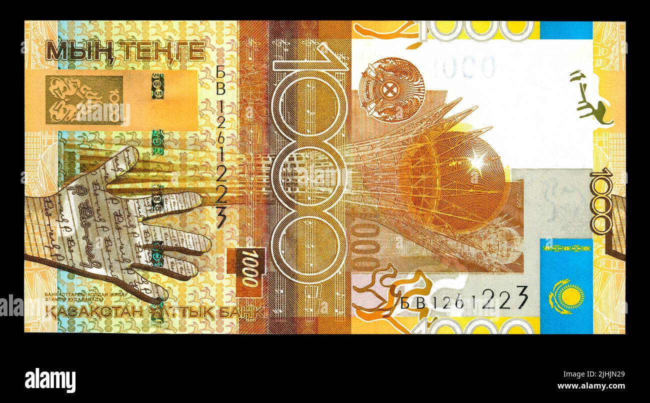 1000 Tenge Bill Kazakhstan Hi-Res Stock Photography And Images - Alamy