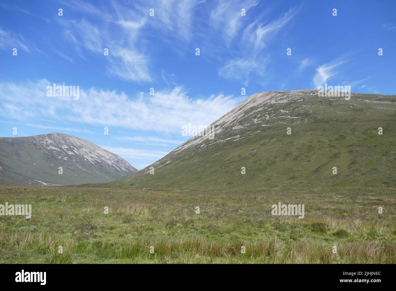 Isle of skye mountains stock photo alamy
