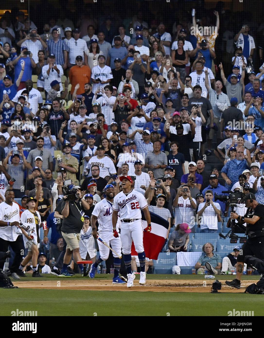 Los Angeles, United States. 19th July, 2022. Washington Nationals' star