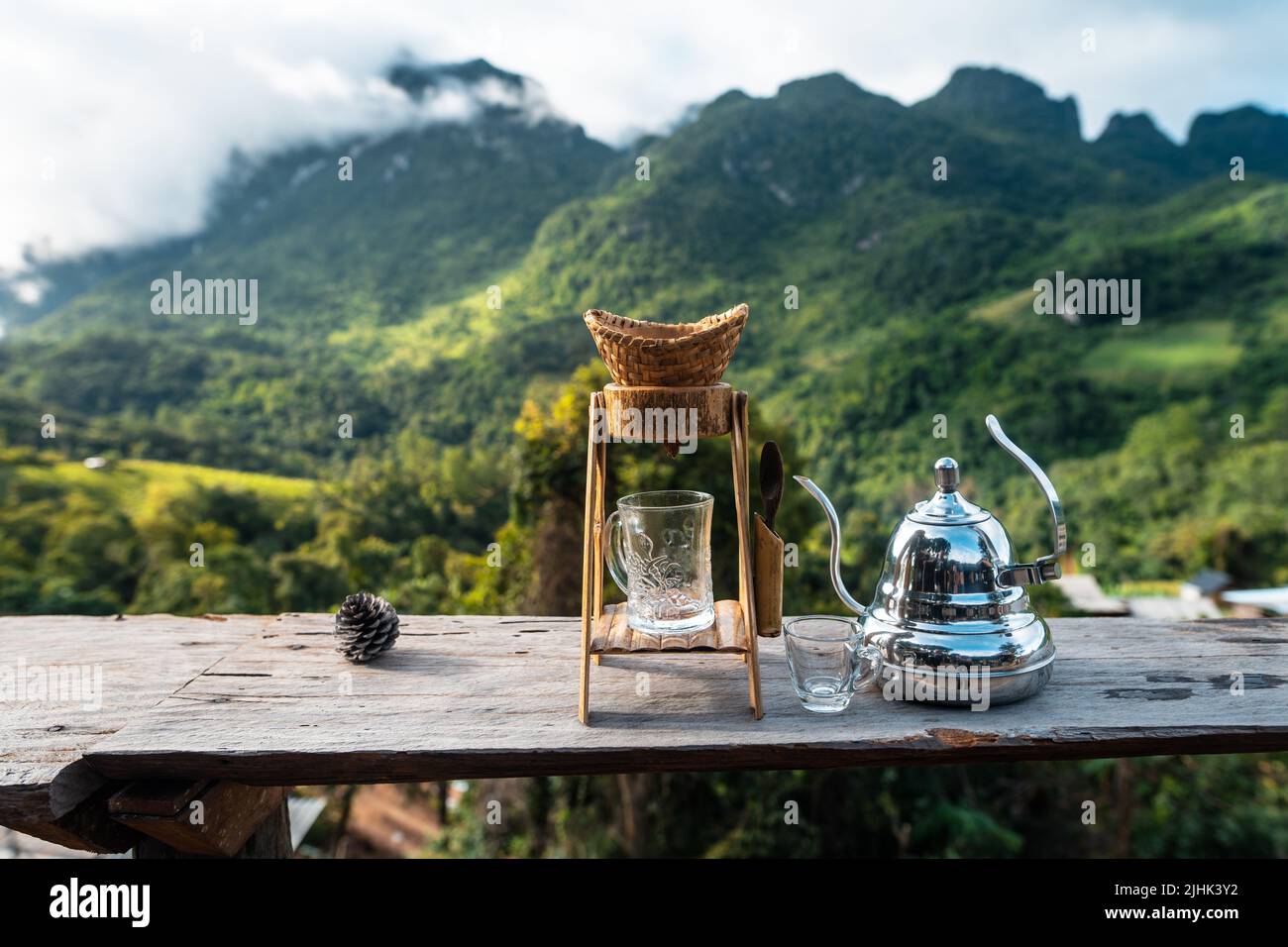 Homemade drip coffee from local residents,Homemade drip coffee