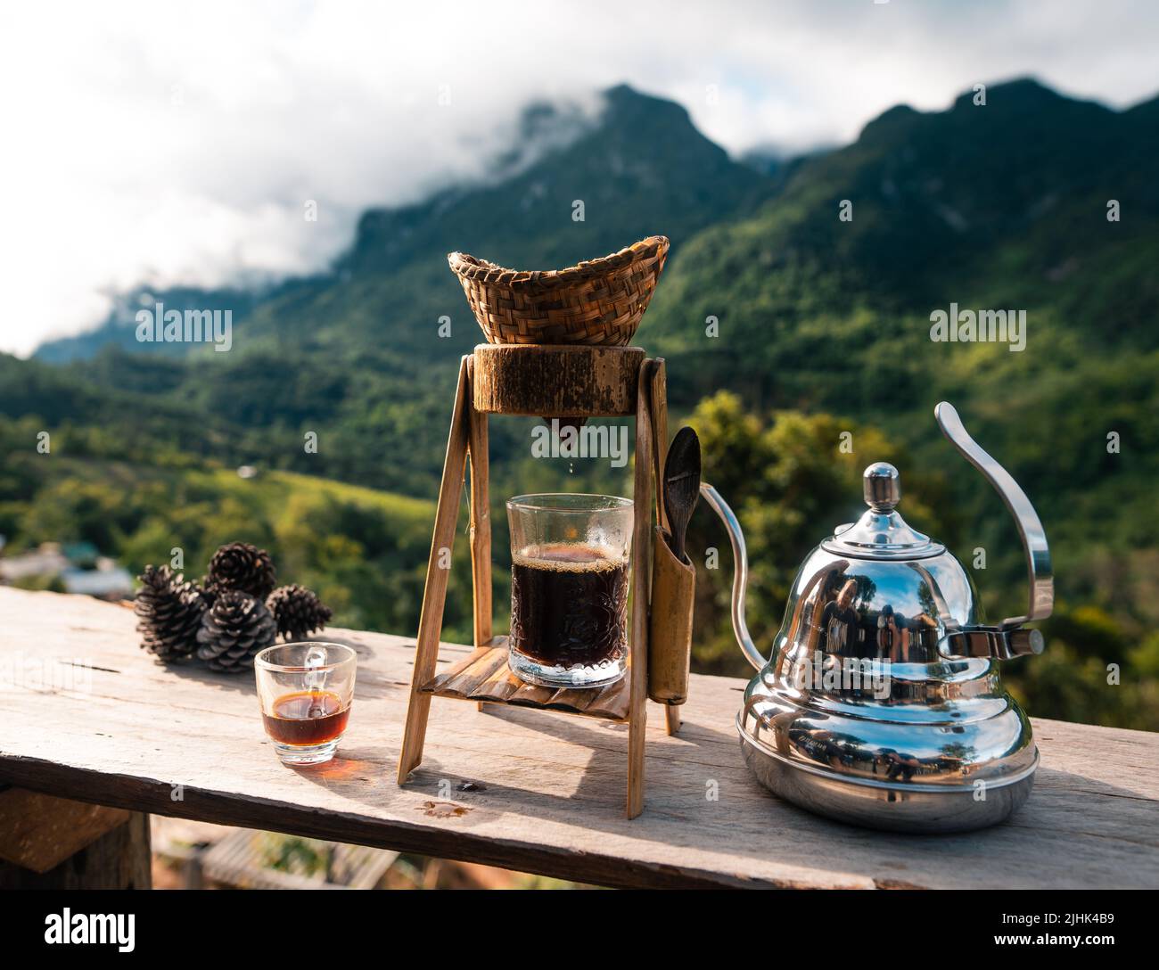 Homemade drip coffee from local residents,Homemade drip coffee