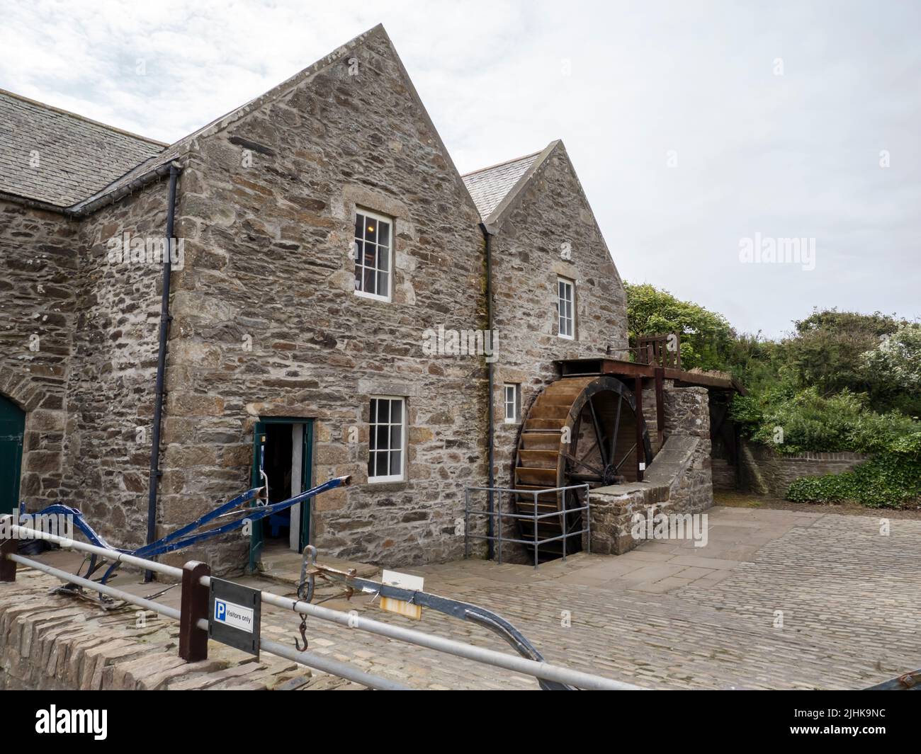 Quendale Mill in Quendale, Mainland Shetland, Scotland, UK. Stock Photo