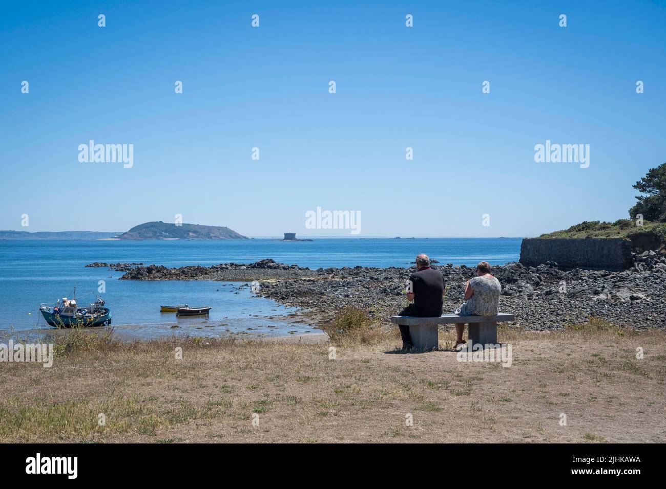 Bordeaux harbour, Channel island, Guernsey Stock Photo Alamy
