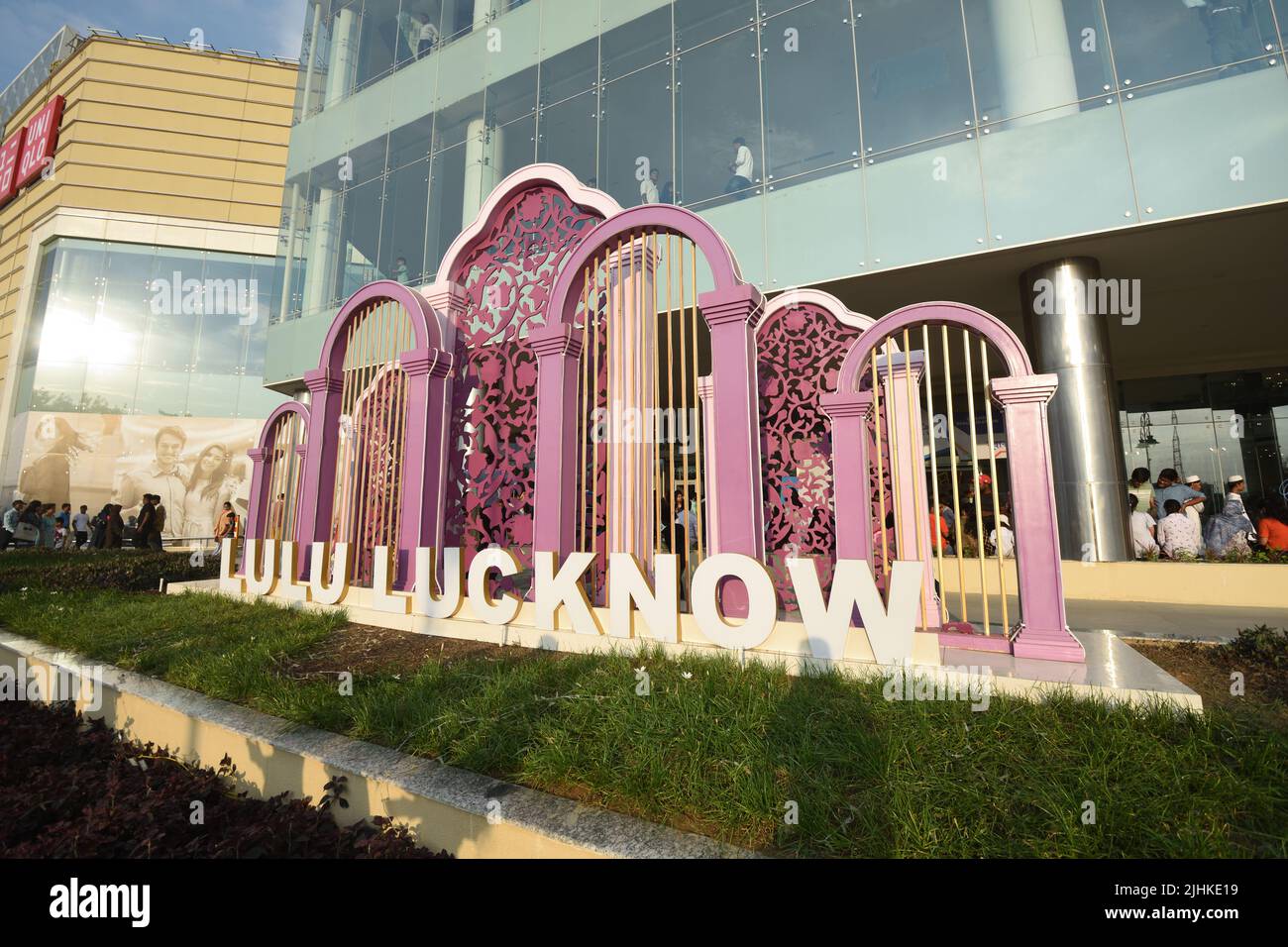 Selfie zone. Lulu Mall in Lucknow, Uttar Pradesh, India Stock Photo Alamy