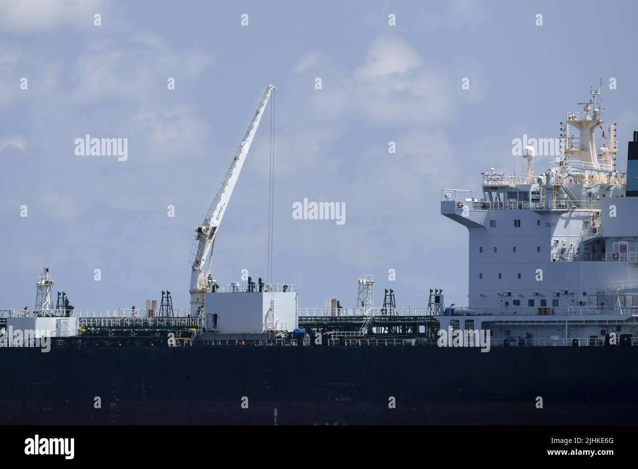 gas tanker ship detail close up Stock Photo Alamy