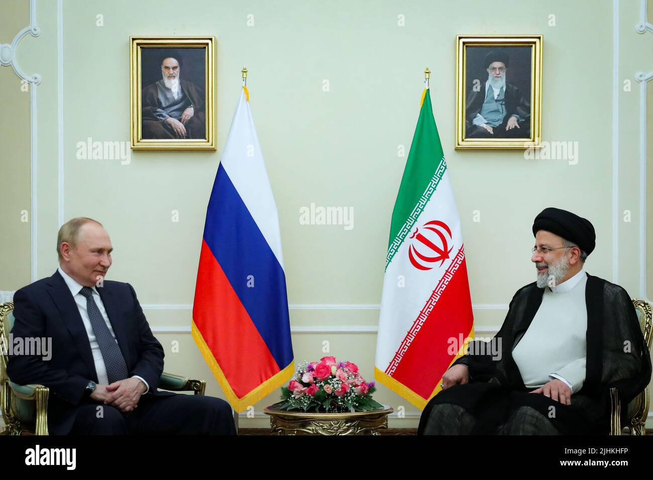 Tehran, Tehran, Iran. 19th July, 2022. A handout photo made available ...