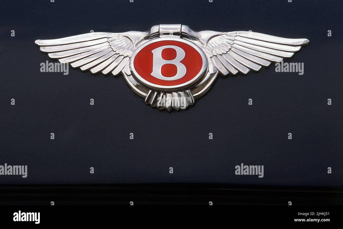 1985 Bentley Turbo R details Stock Photo