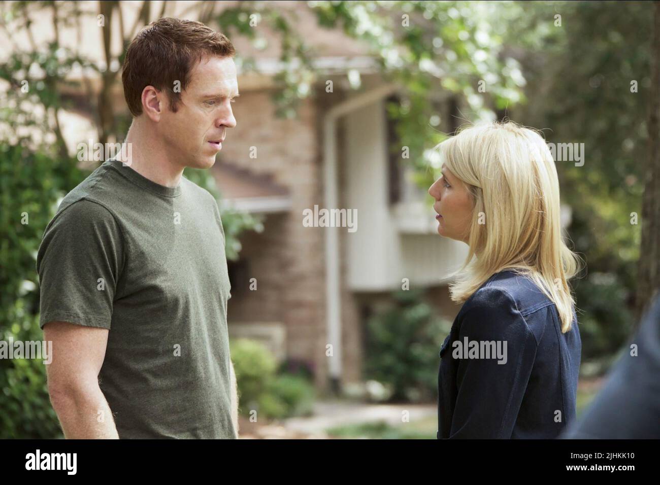 DAMIAN LEWIS, CLAIRE DANES, HOMELAND, 2011 Stock Photo