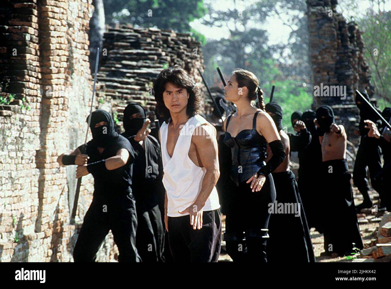 ROBIN SHOU TALISA SOTO MORTAL KOMBAT 2 ANNIHILATION 1997 Stock ROBIN SHOU TALISA SOTO MORTAL KOMBAT 2 ANNIHILATION 1997 Stock