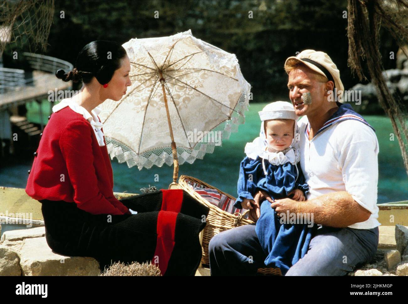 SHELLEY DUVALL, ROBIN WILLIAMS, POPEYE, 1980 Stock Photo Alamy