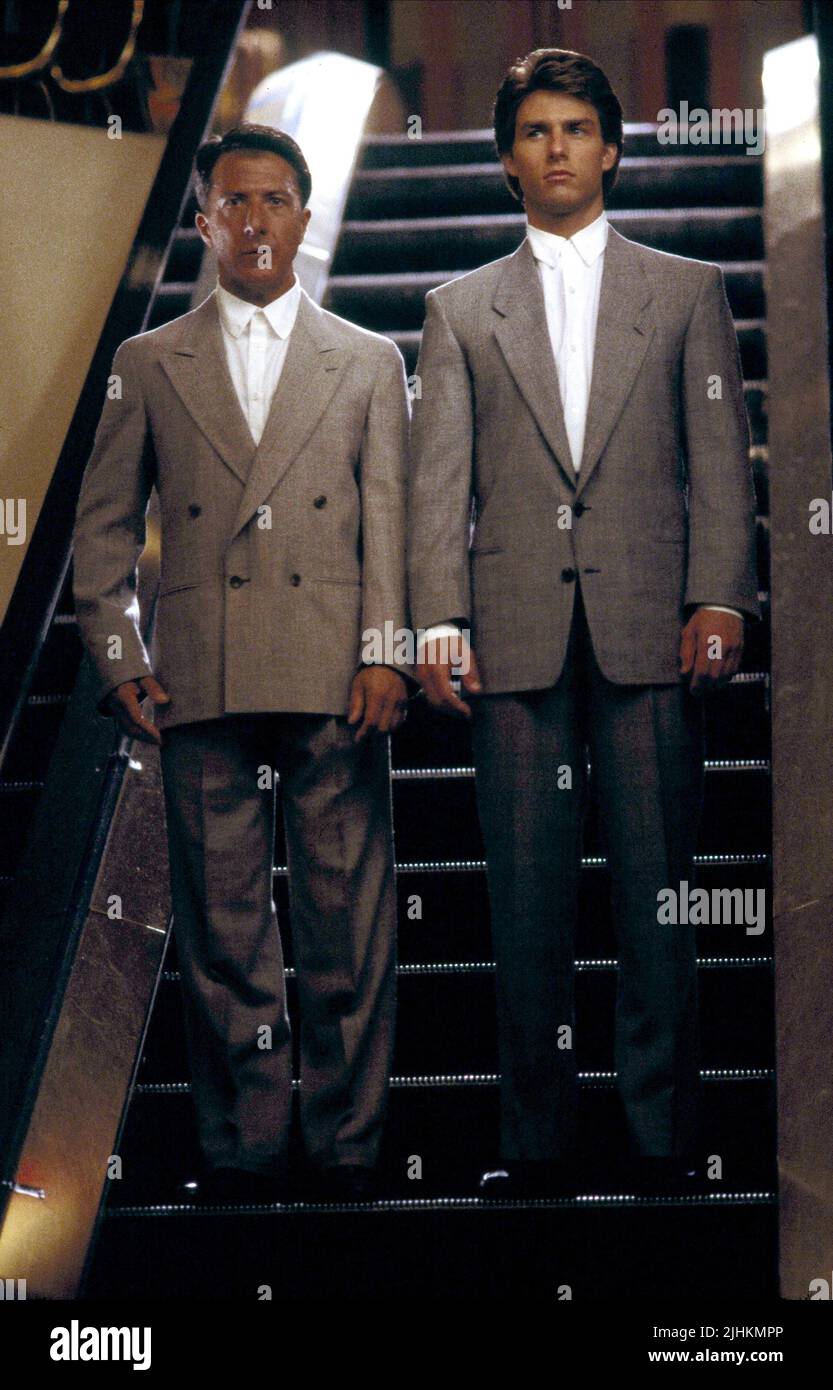 DUSTIN HOFFMAN, TOM CRUISE, RAIN MAN, 1988 Stock Photo Alamy