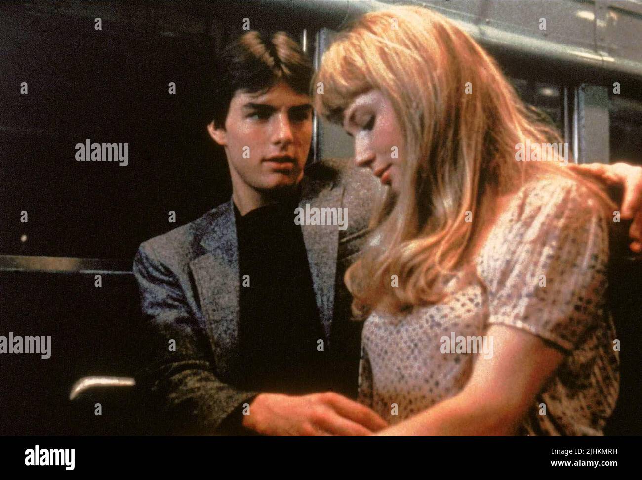 TOM CRUISE, REBECCA DE MORNAY, RISKY BUSINESS, 1983 Stock Photo