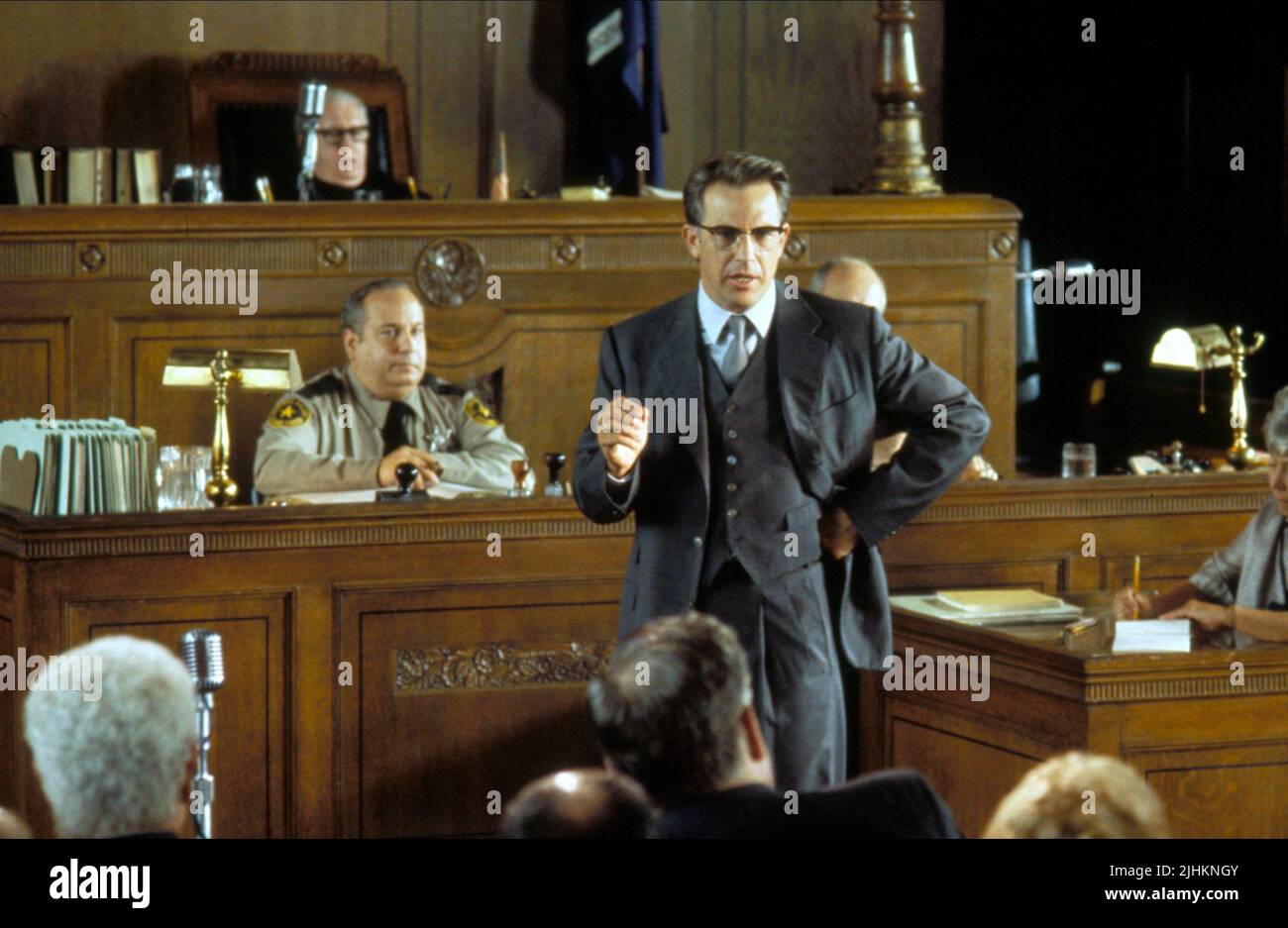 KEVIN COSTNER, JFK, 1991 Stock Photo