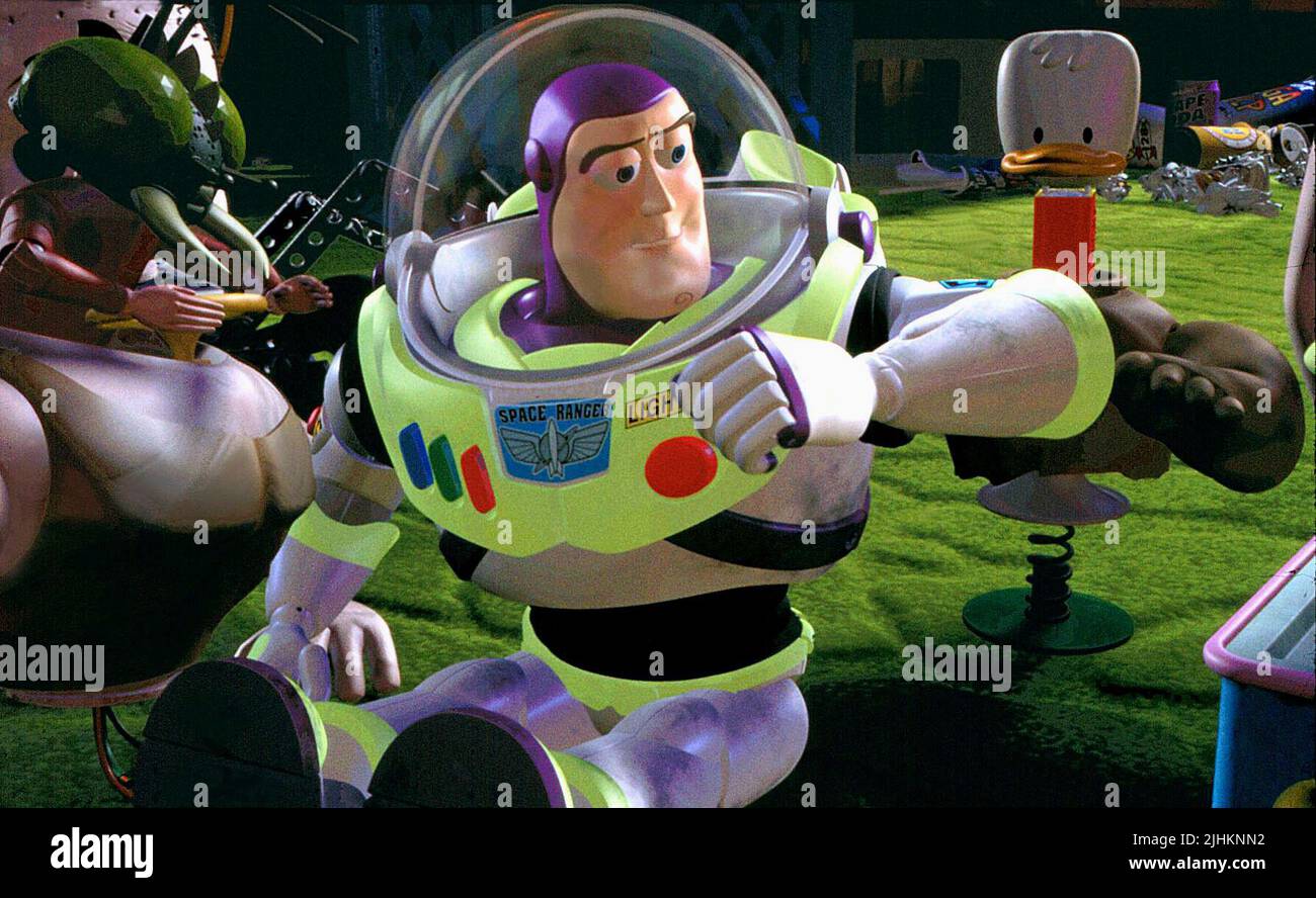 BUZZ LIGHTYEAR, TOY STORY, 1995 Stock Photo