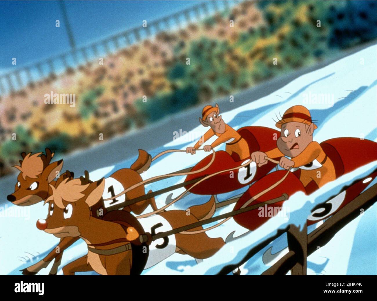 RUDOLPH, ARROW, RUDOLPH THE RED-NOSED REINDEER, 1998 Stock Photo