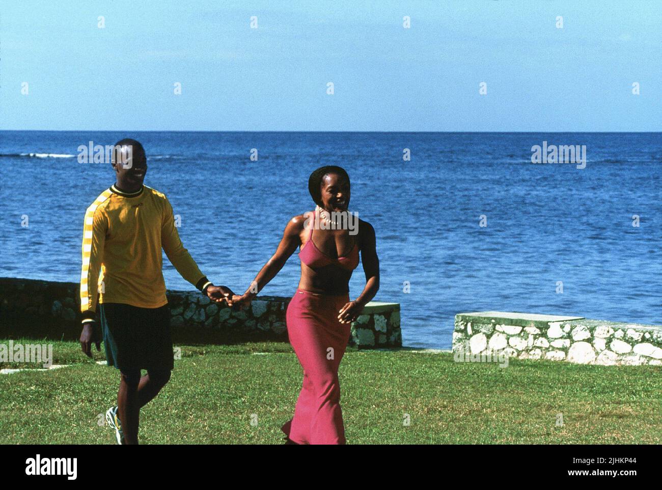 TAYE DIGGS, ANGELA BASSETT, HOW STELLA GOT HER GROOVE BACK, 1998 Stock Photo