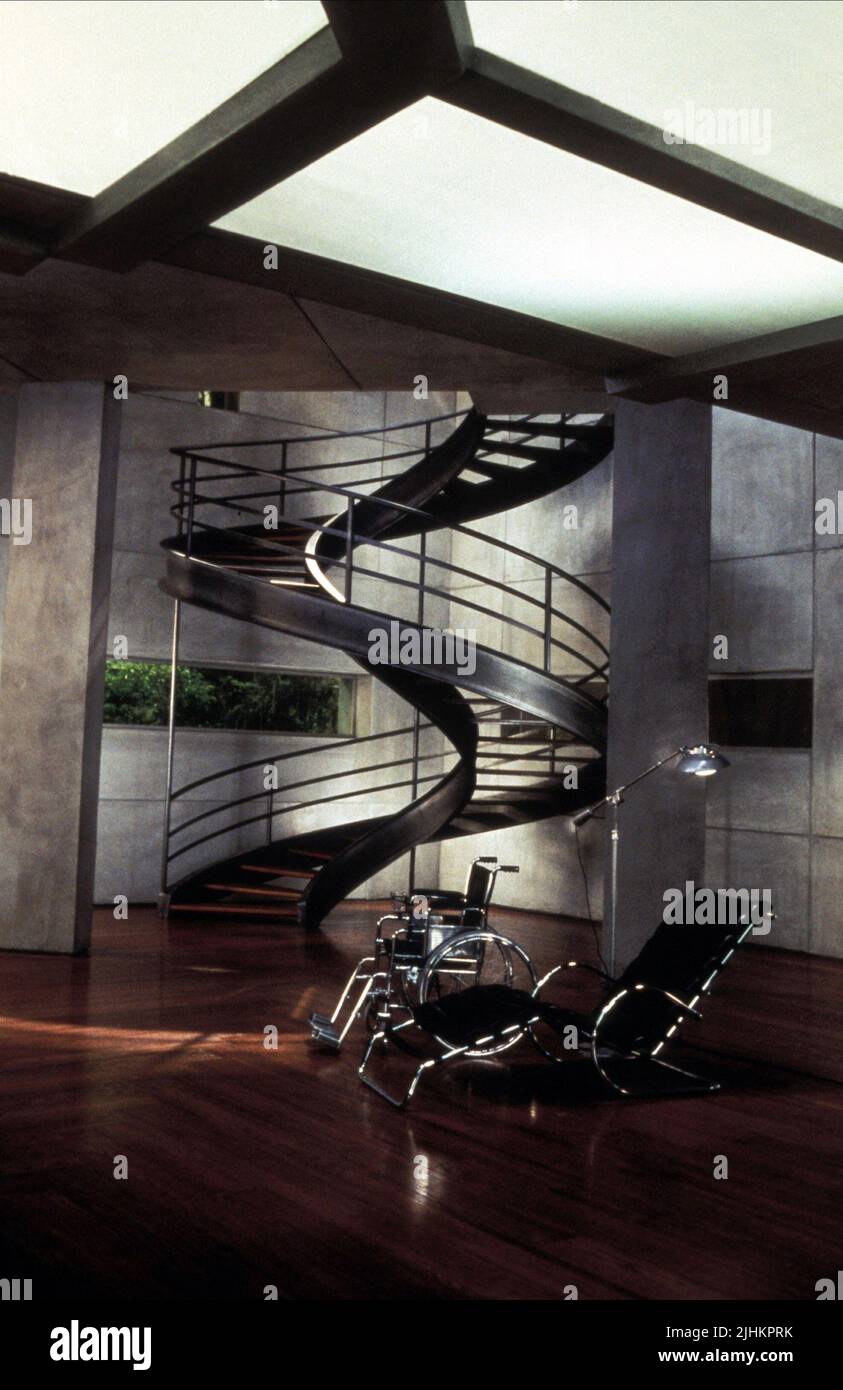 SPIRAL STAIRCASE, GATTACA, 1997 Stock Photo