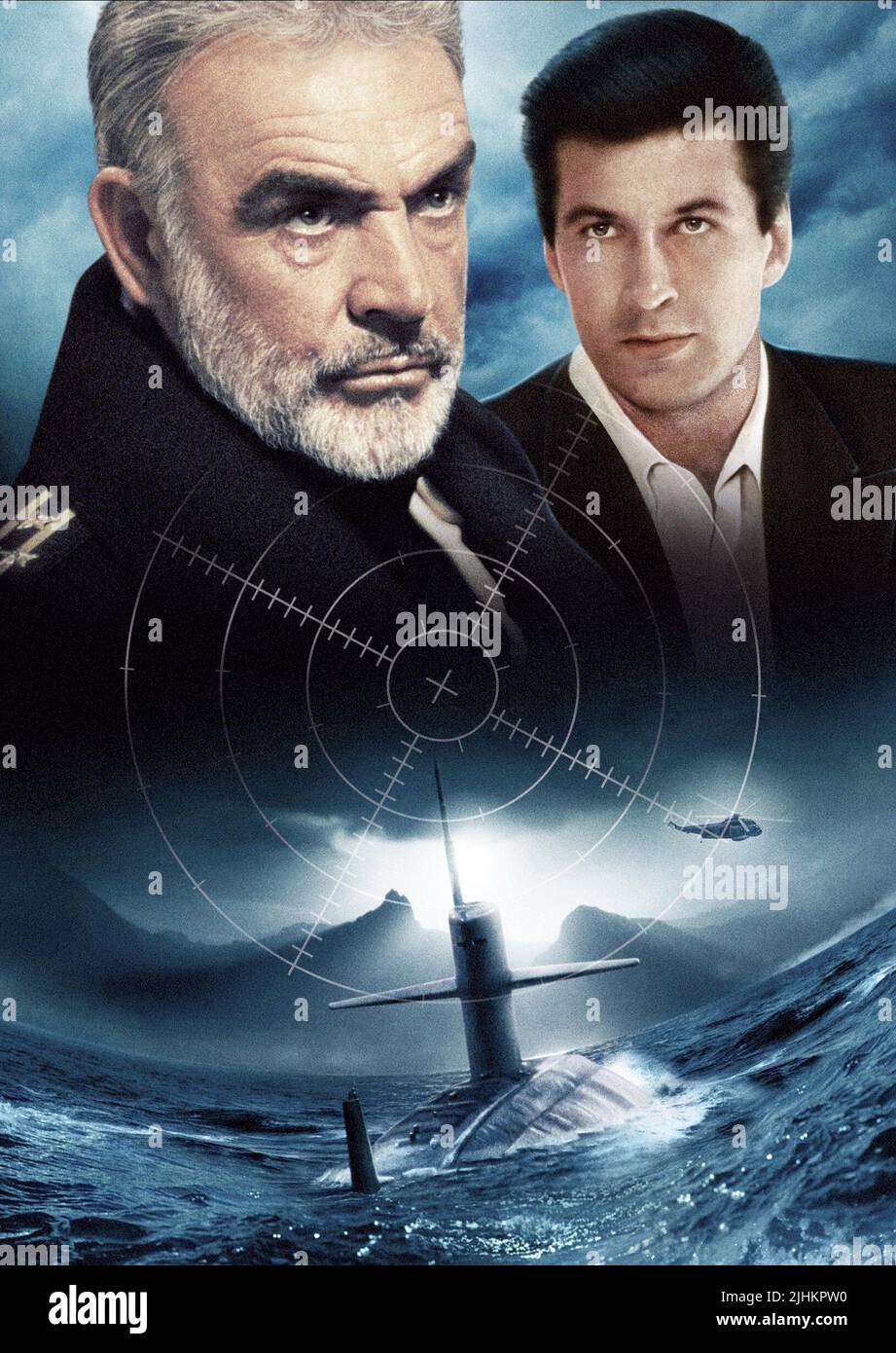 SEAN CONNERY, ALEC BALDWIN, THE HUNT FOR RED OCTOBER, 1990 Stock Photo