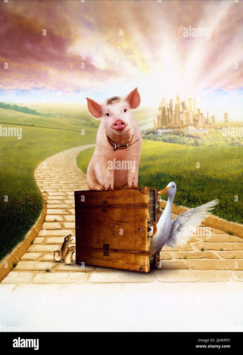 BABE, FERDINAND, BABE: PIG IN THE CITY, 1998 Stock Photo