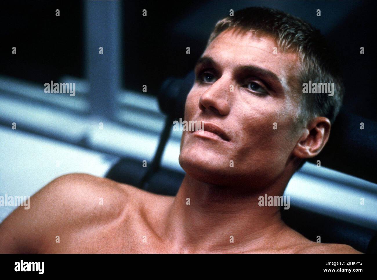 DOLPH LUNDGREN, UNIVERSAL SOLDIER, 1992 Stock Photo
