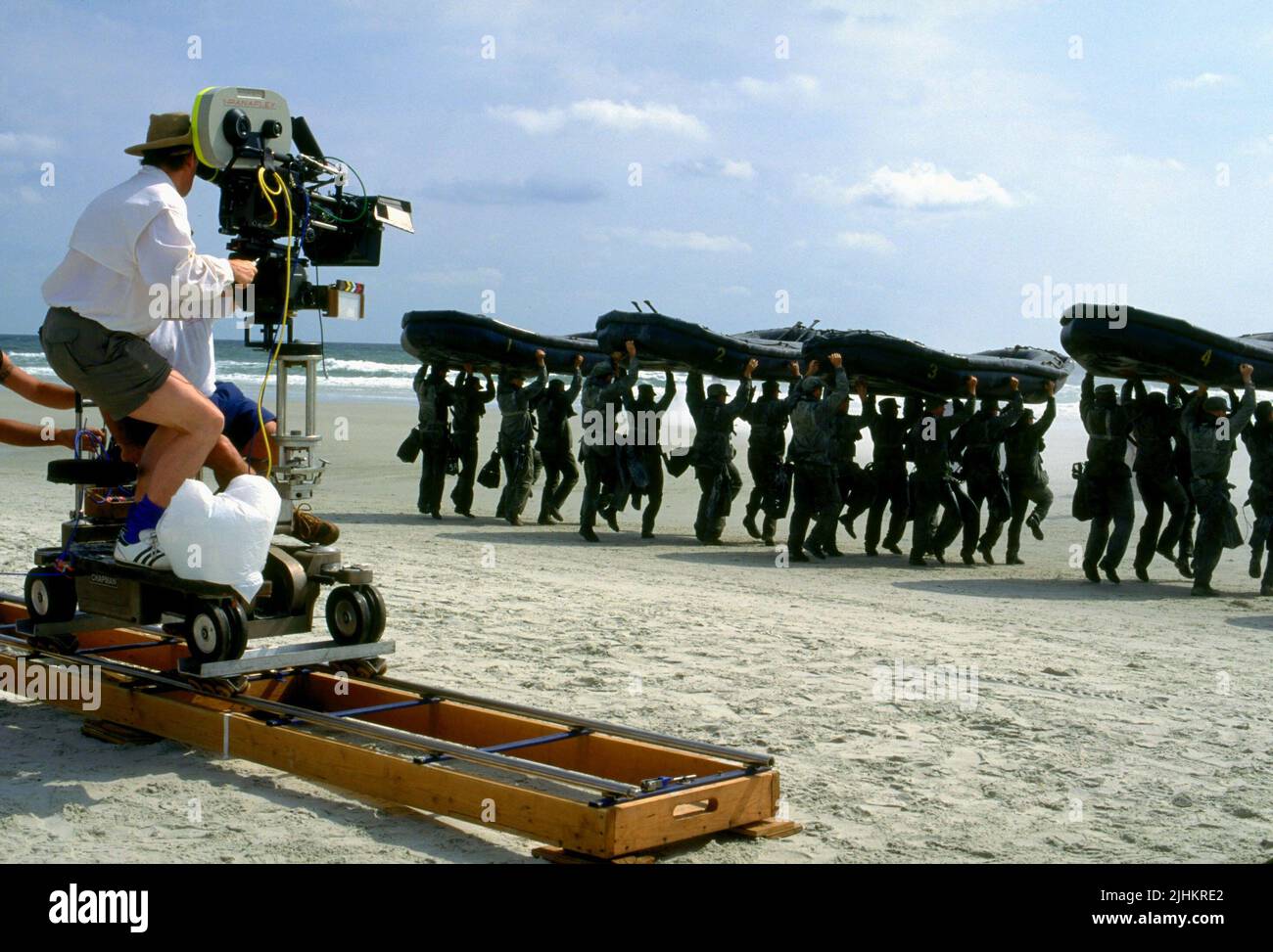 NAVY SEALS TRAINING DRILL, G.I. JANE, 1997 Stock Photo