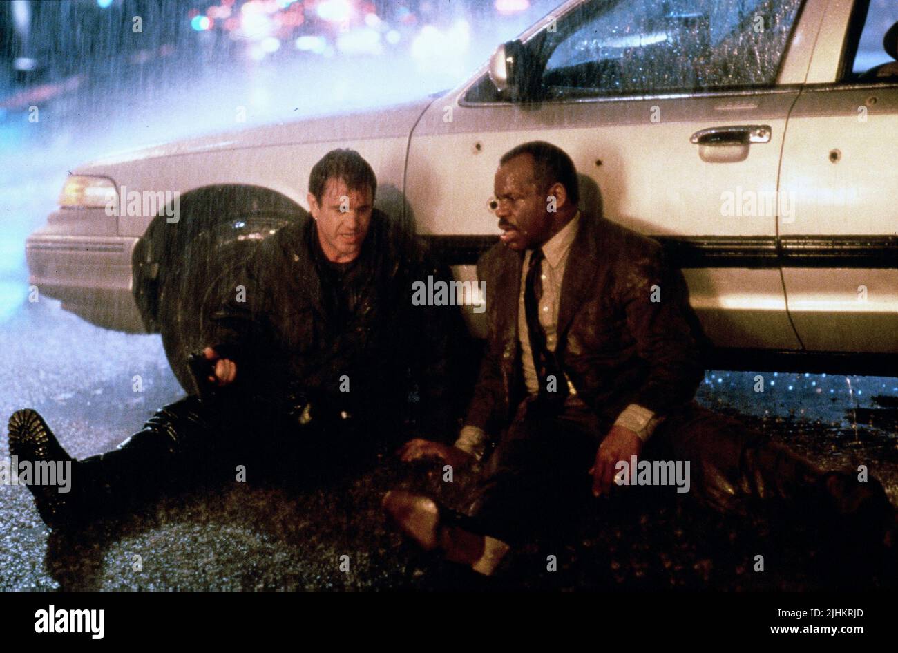 MEL GIBSON, DANNY GLOVER, LETHAL WEAPON 4, 1998 Stock Photo Alamy