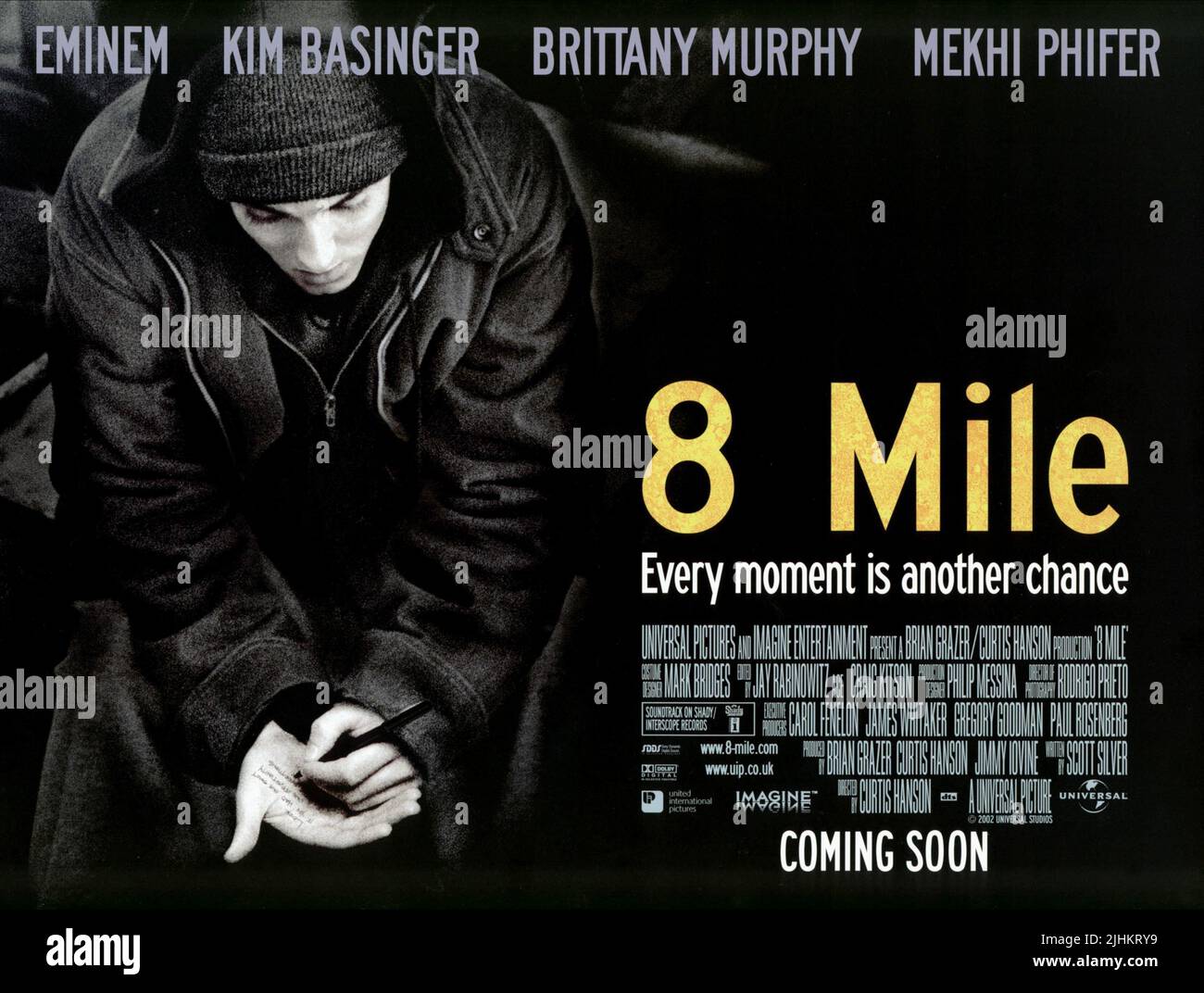 8 mile eminem poster hi-res stock photography and images - Alamy