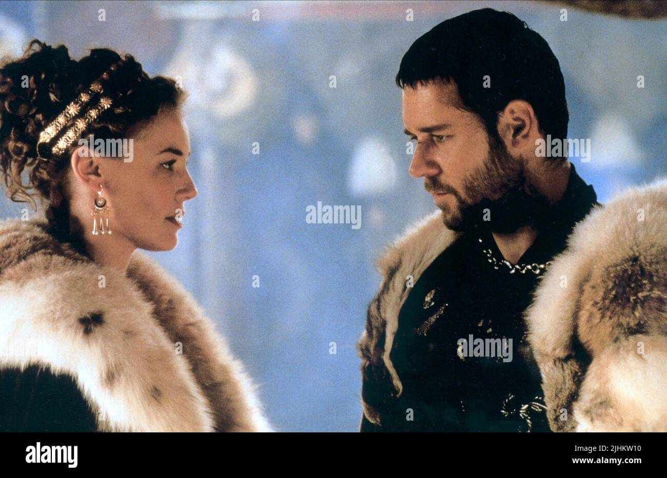 CONNIE NIELSEN, RUSSELL CROWE, GLADIATOR, 2000 Stock Photo