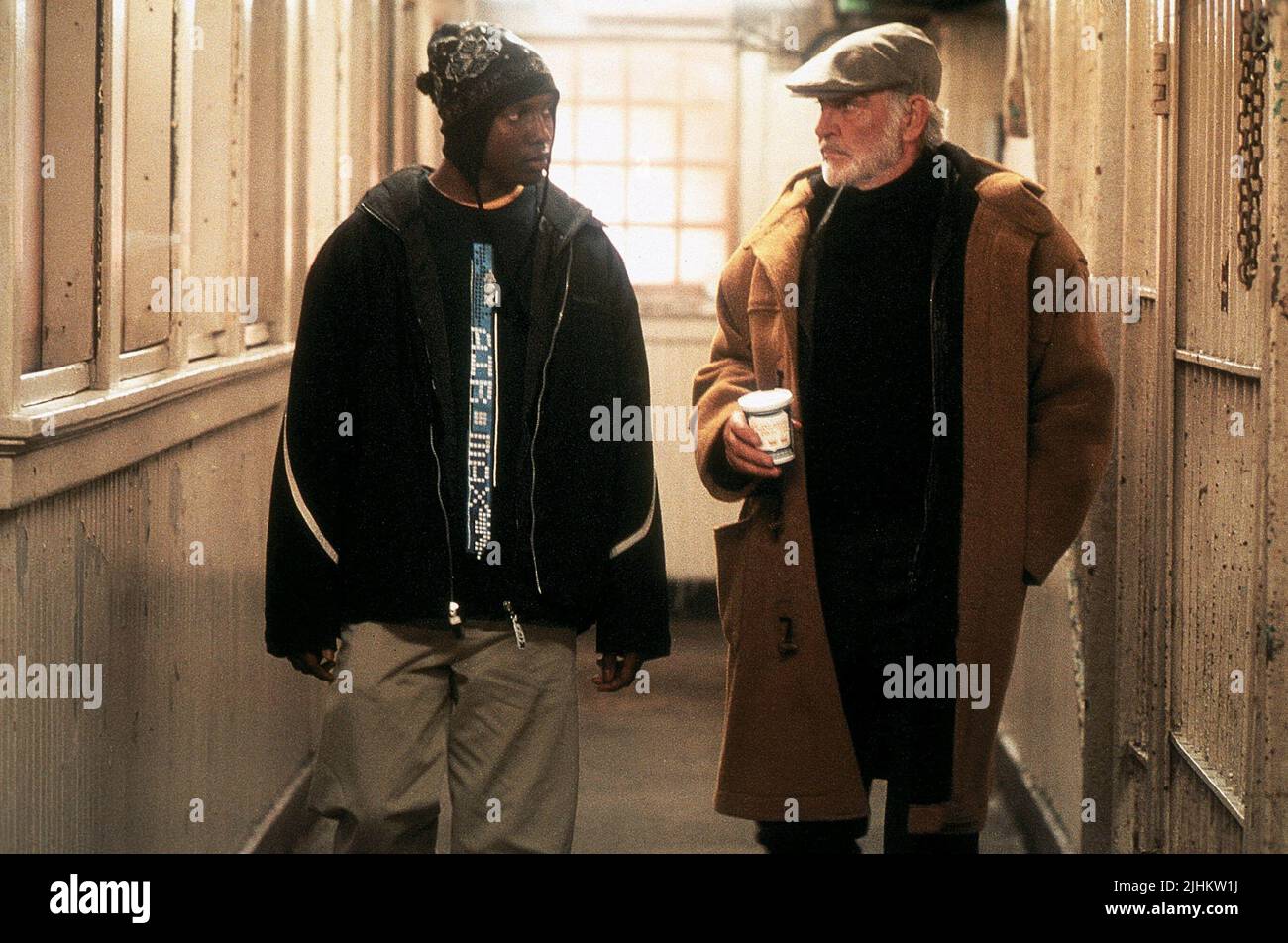 SEAN CONNERY, ROB BROWN, FINDING FORRESTER, 2000 Stock Photo