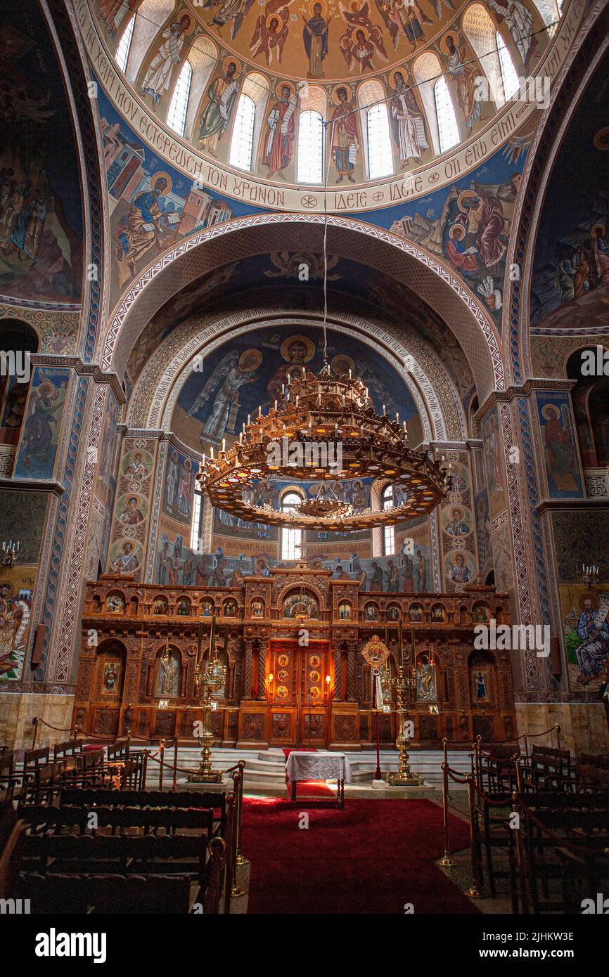 Interior Of The Holy Church Of Saint Agios Dionyssios Areopagitis 