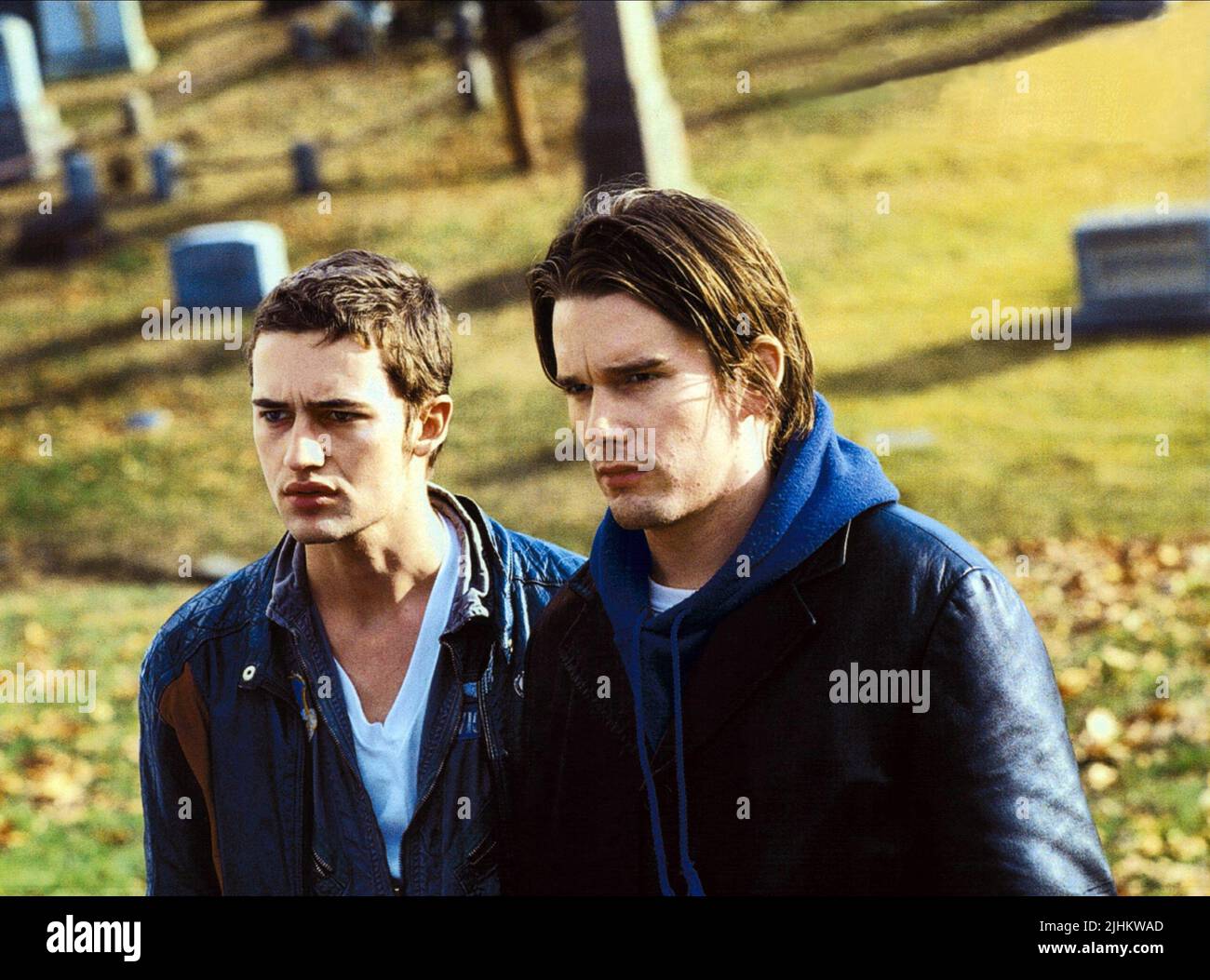 KARL GEARY, ETHAN HAWKE, HAMLET, 2000 Stock Photo Alamy