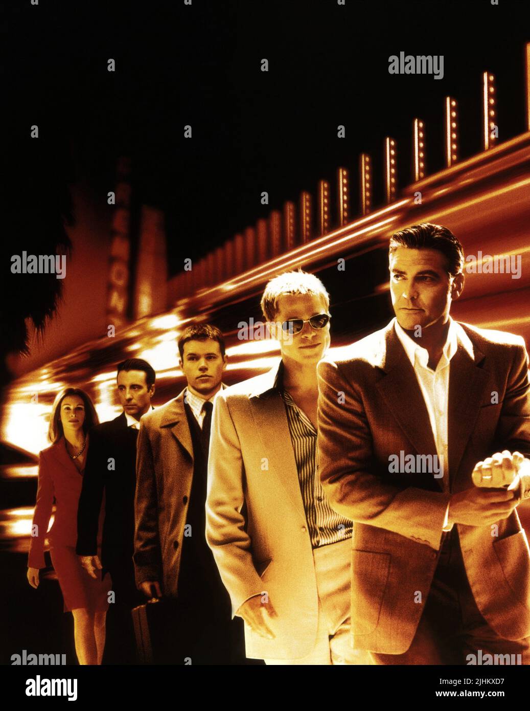 JULIA ROBERTS, ANDY GARCIA, MATT DAMON, BRAD PITT, CLOONEY