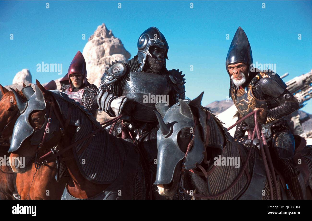 MICHAEL CLARKE DUNCAN, TIM ROTH, PLANET OF THE APES, 2001 Stock Photo