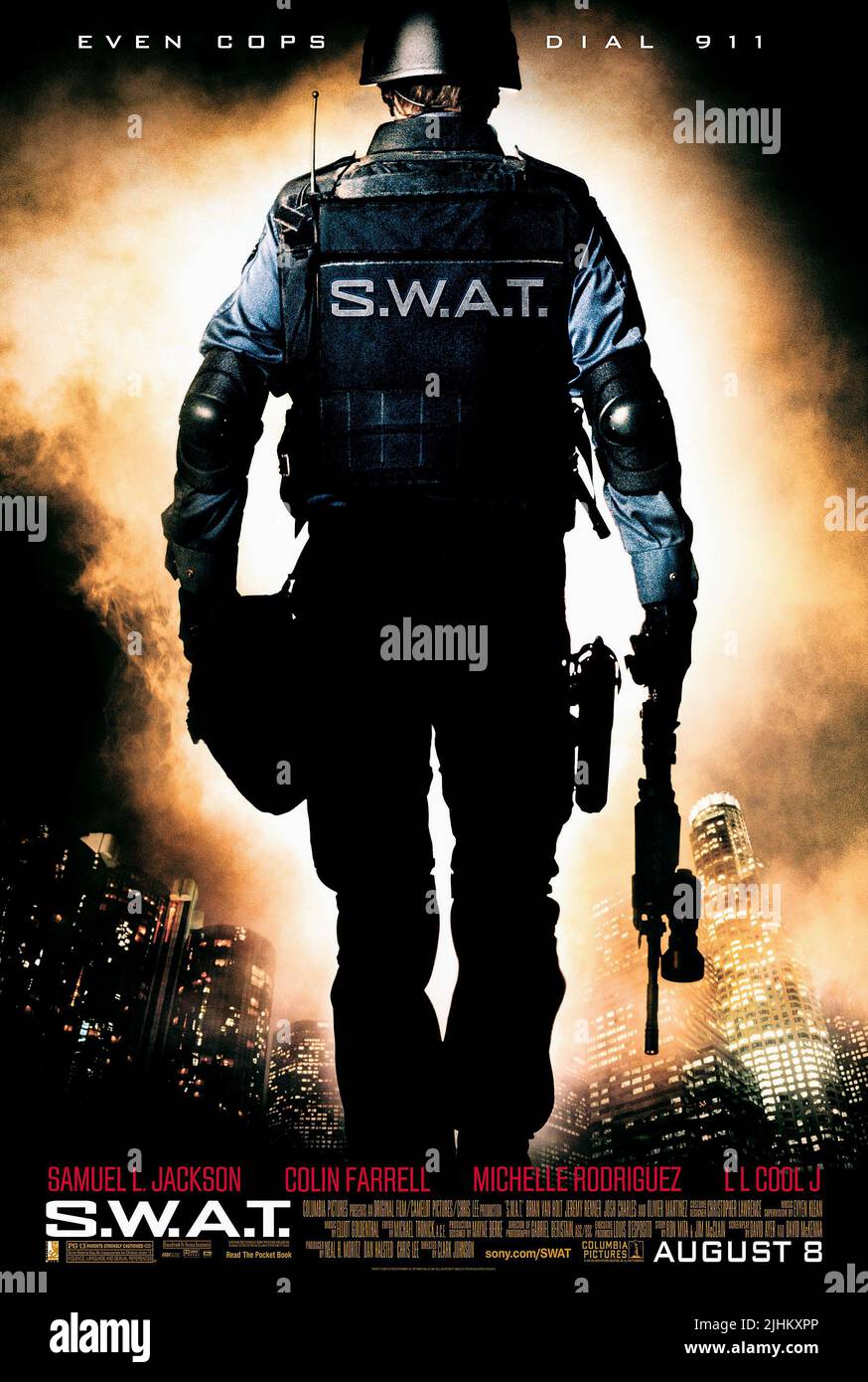FILM POSTER, S.W.A.T., 2003 Stock Photo
