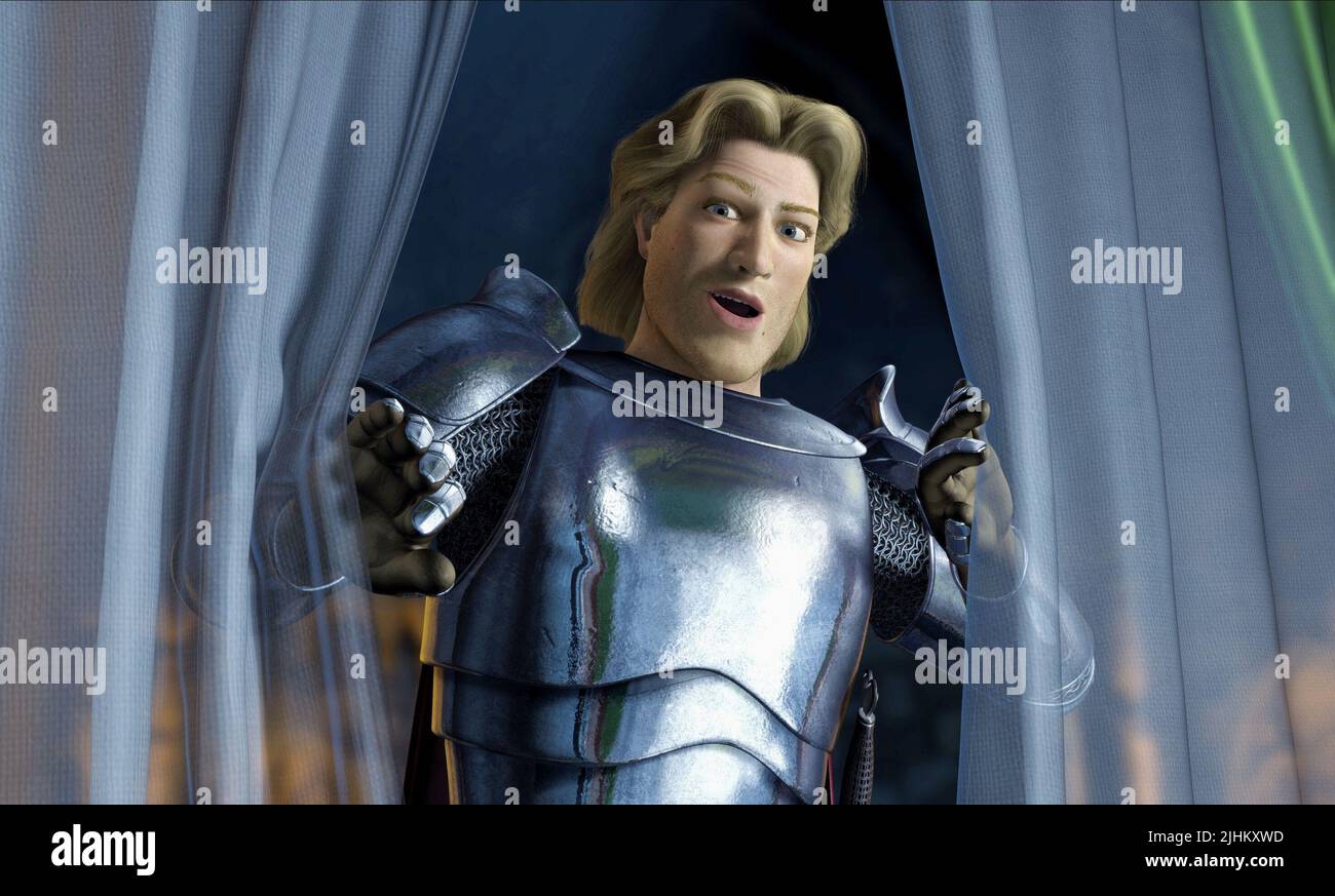 PRINCE CHARMING, SHREK 2, 2004 Stock Photo Alamy