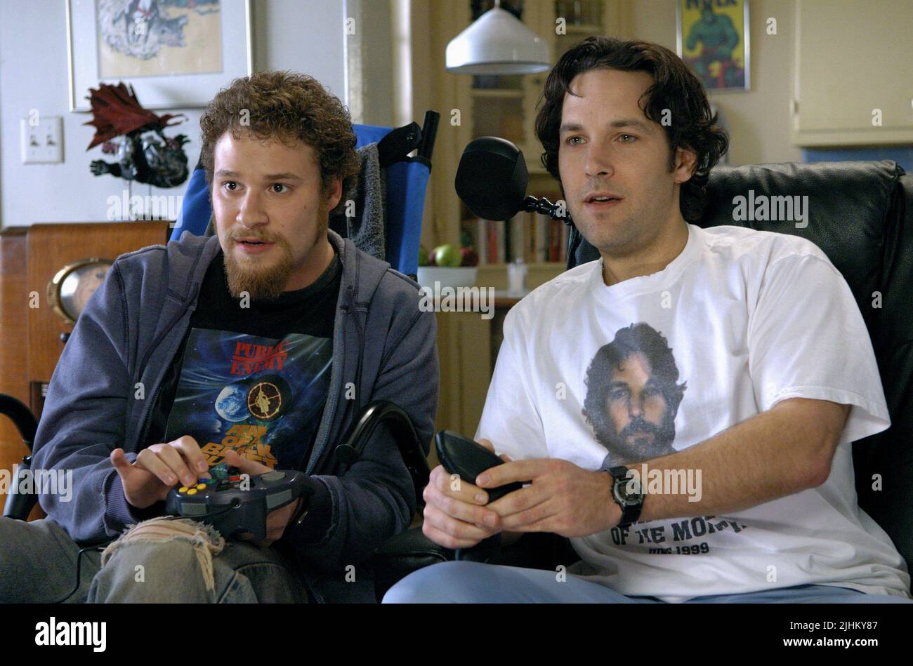 SETH ROGEN, PAUL RUDD, THE 40 YEAR OLD VIRGIN, 2005 Stock Photo - Alamy