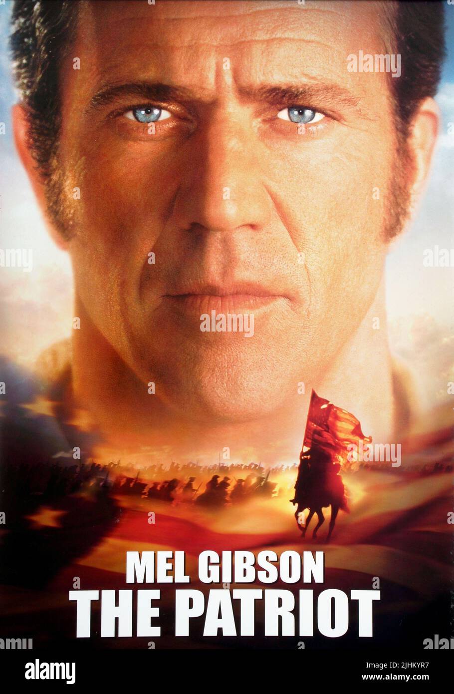MEL GIBSON POSTER, THE PATRIOT, 2000 Stock Photo Alamy