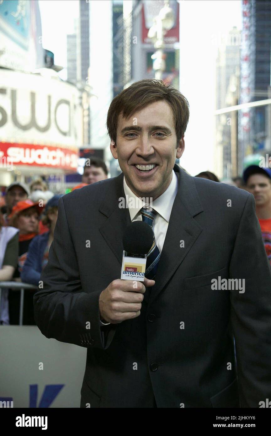 NICOLAS CAGE, THE WEATHER MAN, 2005 Stock Photo Alamy