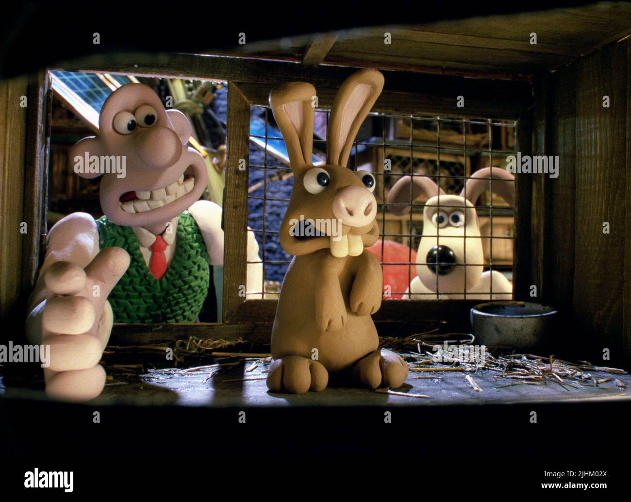 WALLACE, GROMIT, THE CURSE OF THE WERE-RABBIT, 2005 Stock Photo