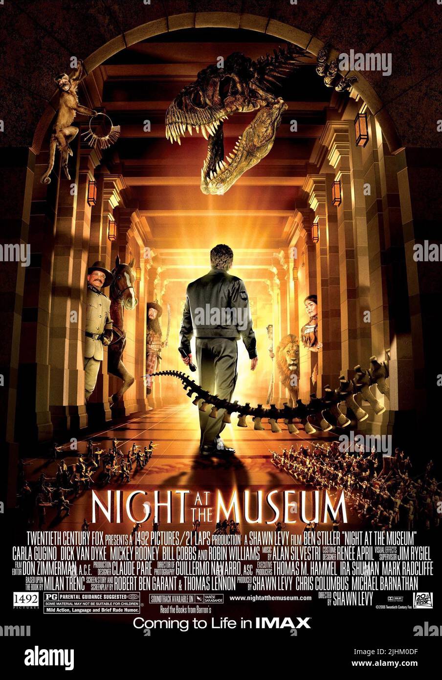 ROBIN WILLIAMS, PATRICK GALLAGHER, BEN STILLER, RAMI MALEK, MIZUO PECK