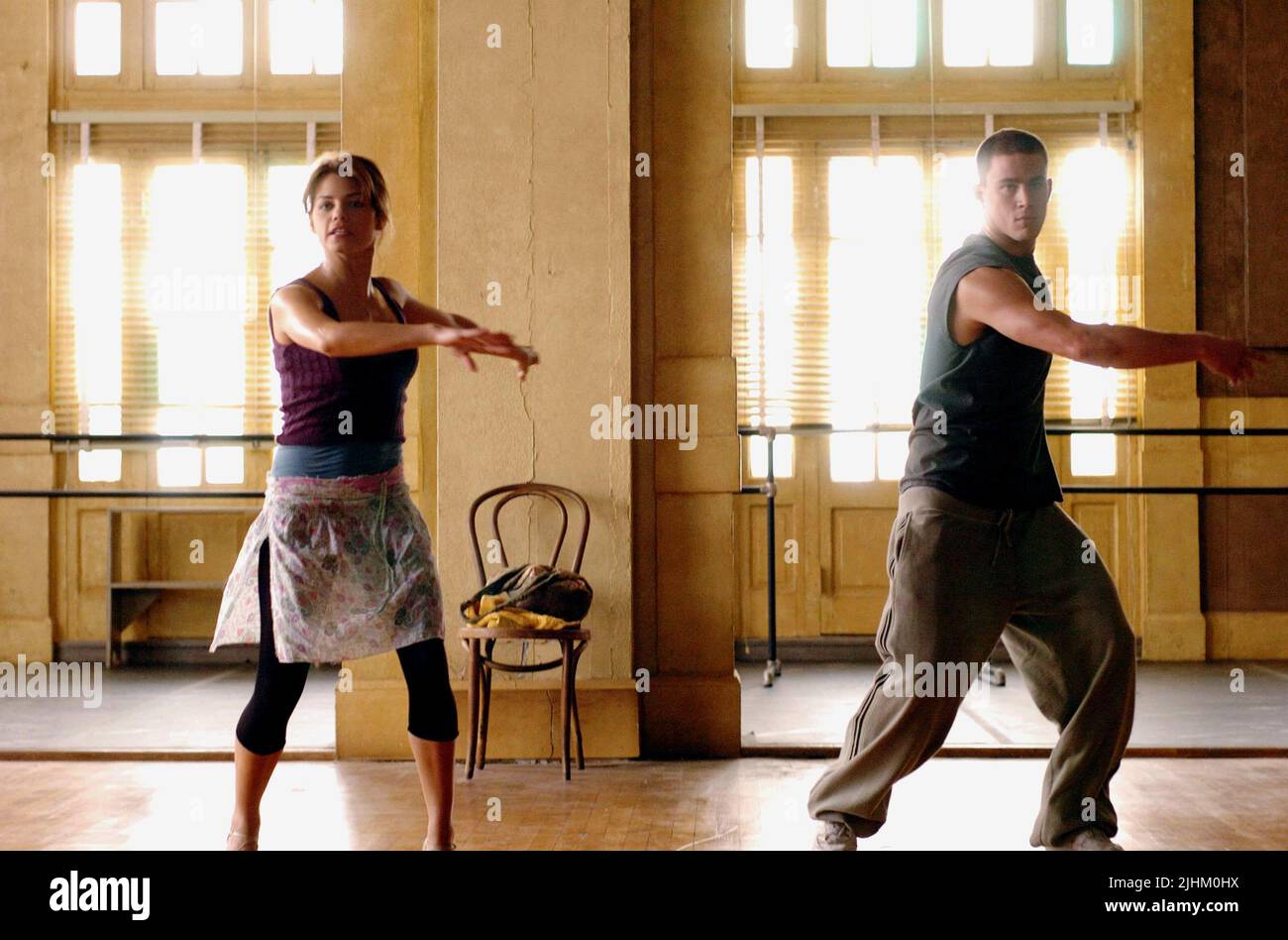 Jenna dewan channing tatum step up 2006 stock photo alamy