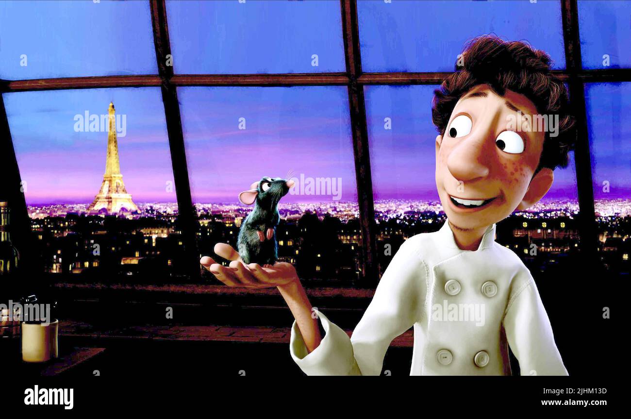 REMY, LINGUINI, RATATOUILLE, 2007 Stock Photo Alamy