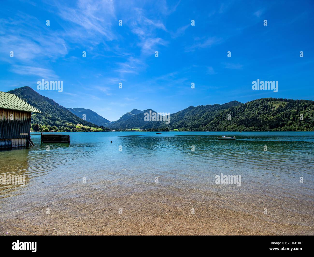 BAVARIA : Schliersee lake Stock Photo