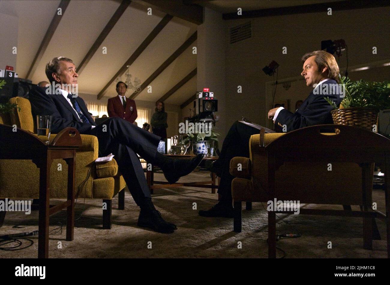 FRANK LANGELLA, MICHAEL SHEEN, FROST/NIXON, 2008 Stock Photo